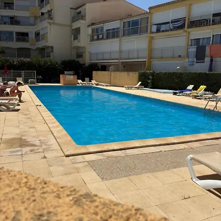 Apartment Le Cap D'agde, Le Baia,vue Mer, 20m De La Plage, Piscine Agde