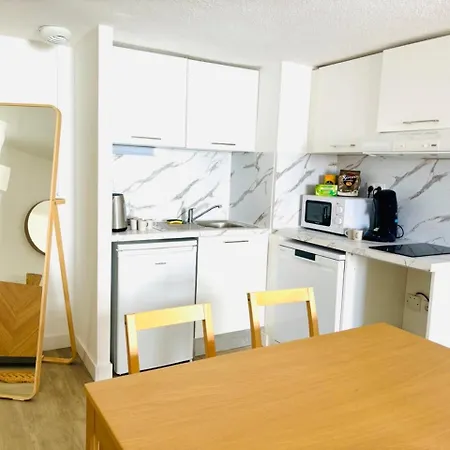 Le Cap D'agde, Le Baïa,vue Mer, 20m De La Plage, Piscine Appartement