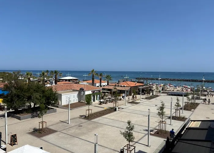 Le Cap D'agde, Le Baia,vue Mer, 20m De La Plage, Piscine * Agde