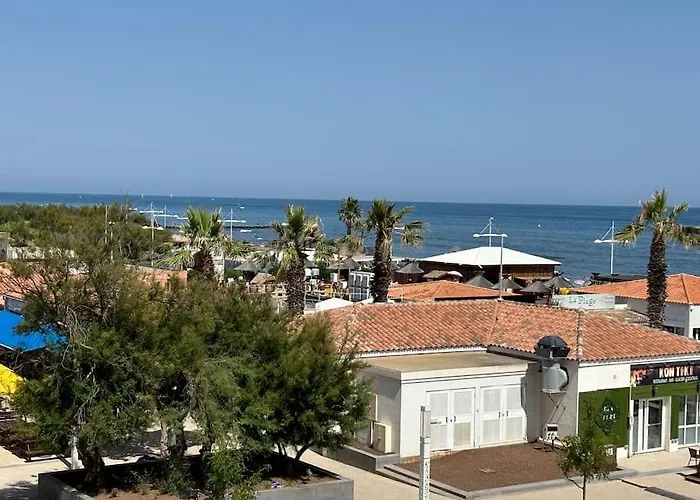 Le Cap D'agde, Le Baia,vue Mer, 20m De La Plage, Piscine